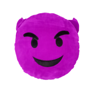 Emoji Cushion (Purple) - 30 cm