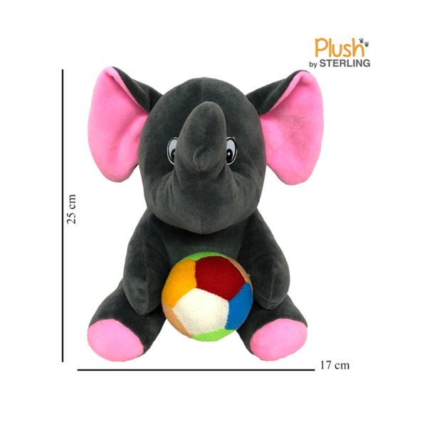 Elephant with Ball - 17 CM