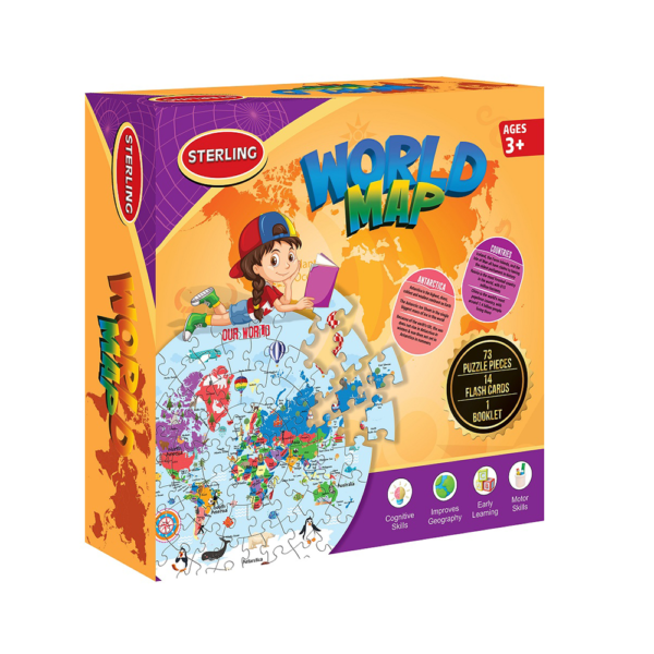 World Map Jigsaw Puzzle