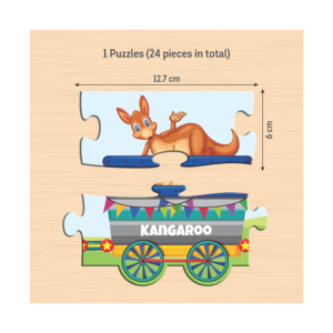 Animals Train Jigsaw Puzzle