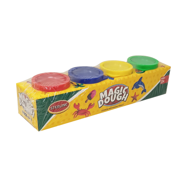 Magic Dough (50gms) - Set of 4 Assorted