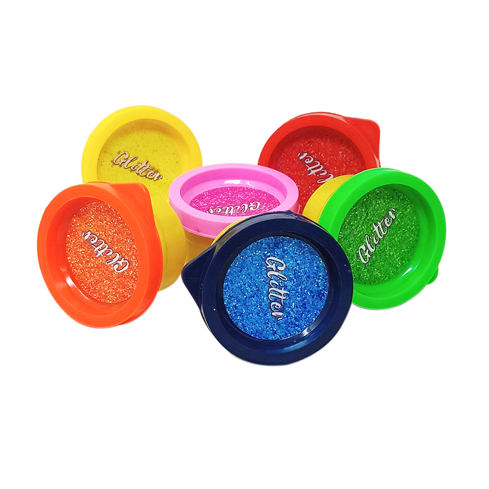 Magic Slime Glitter (25gms) - Pack of 6