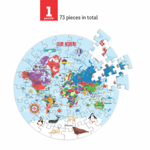 World Map Jigsaw Puzzle