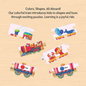 Shapes and Colours Train Jigsaw Puzzle