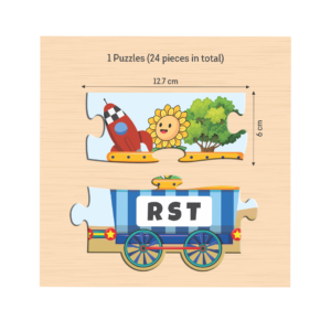 Alphabet Train Jigsaw Puzzle