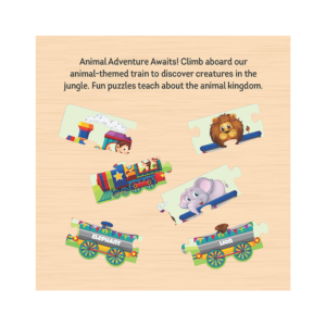 Animals Train Jigsaw Puzzle