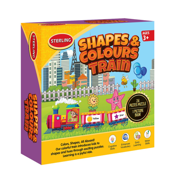 Shapes and Colours Train Jigsaw Puzzle