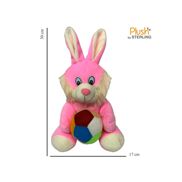 Bunny with Ball - 17 cm