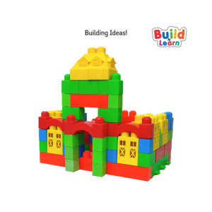 Construction Mega Blocks for Kids - (100 Pcs-Multicolor)