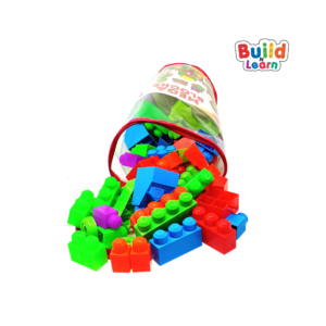 Construction Mega Blocks for Kids - (100 Pcs-Multicolor)